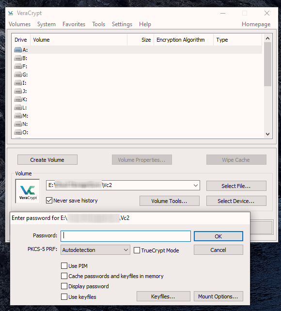 How To Add a Hidden Area Inside An Encrypted VeraCrypt Volume - 95