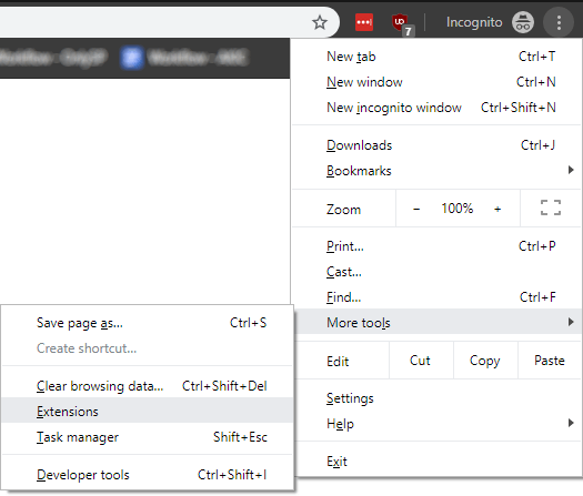 Change the Permissions of Chrome Extensions - 72