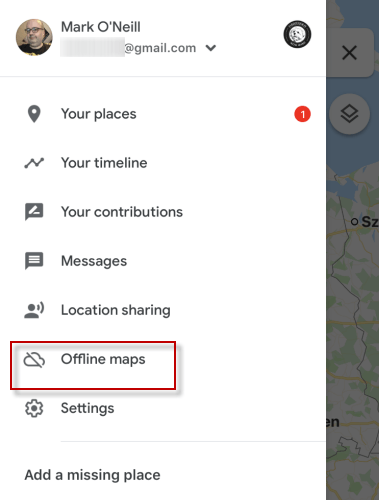 google maps offline for pc