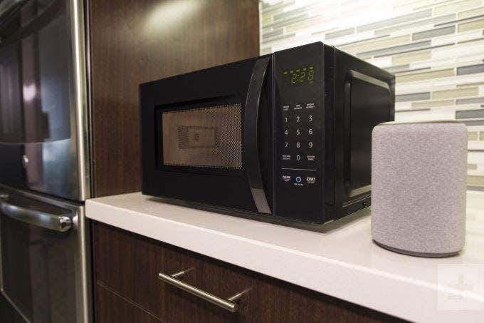 Pop Better With a Smart Microwave (Amazon) image - AmazonBasicsMicrowave