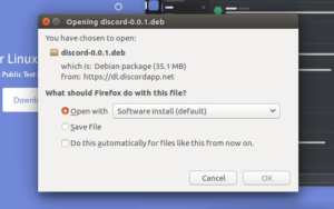 discord ubuntu install