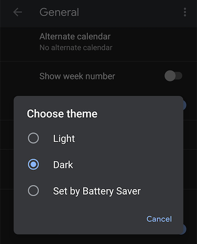 Who Turned The Lights Off? image 3 - dark-mode-calendar