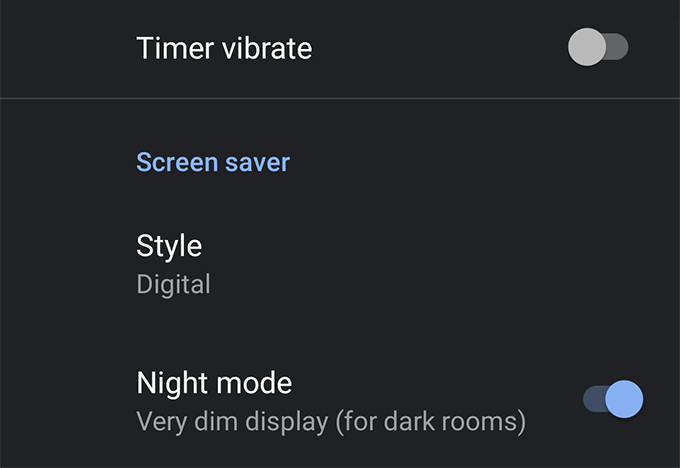 Who Turned The Lights Off? image 4 - dark-mode-clock