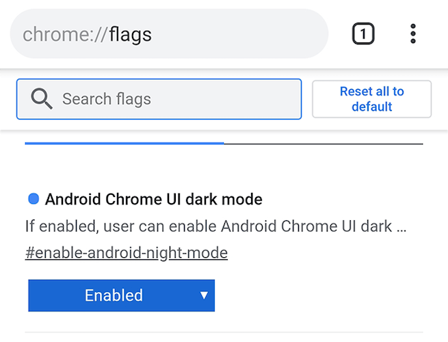 Who Turned The Lights Off? image 13 - dark-mode-flag-chrome