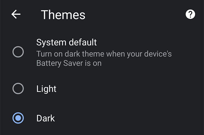 Who Turned The Lights Off? image 14 - dark-theme-chrome