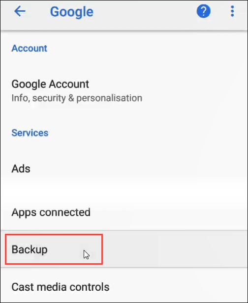 Google’s Phone Backup image 2 - google-backup-2