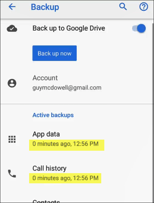 Google’s Phone Backup image 4 - google-backup-4