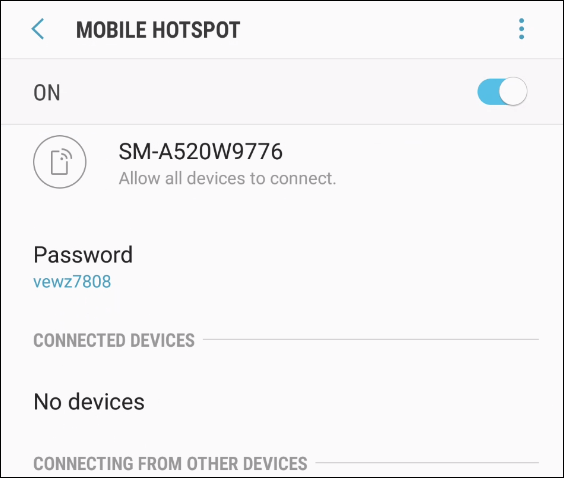 How to Tether to Your Mobile Device Safely image - mobile-hotspot-on