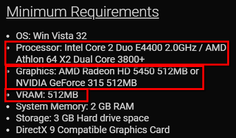 Check Your Game’s System Requirements image 2 - Life-Is-Strange-Minimum