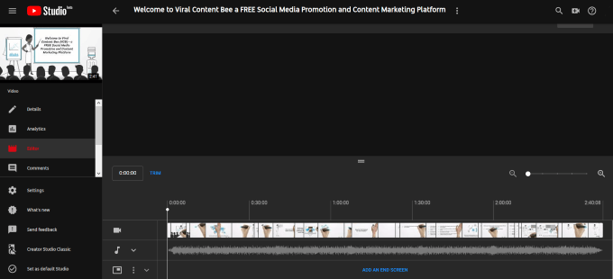 How To Edit a YouTube Video Without Losing The Link Or Stats image 4 - Trim-Video