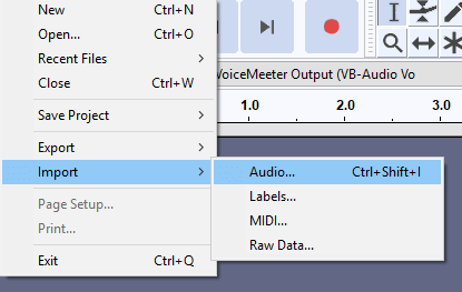 Make Your Voice Sound Professional With These Quick Audacity Tips image 6 - import-recordings-audacity