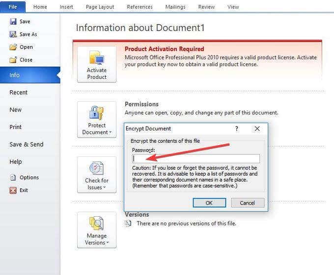 How To Password Protect Word   PDF Documents - 71