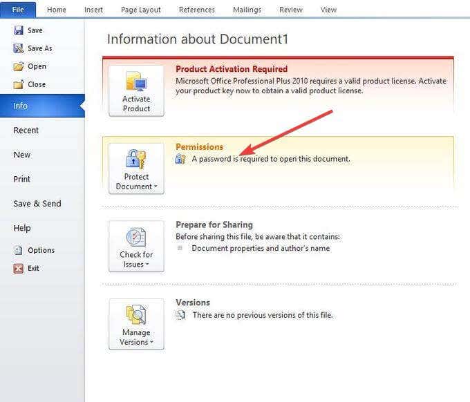 How To Password Protect Word   PDF Documents - 68