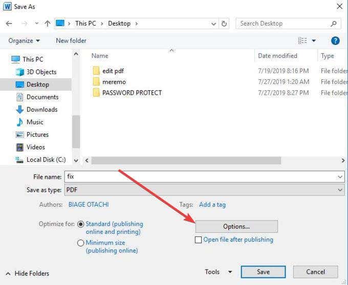 How To Put Password In Word File 2010