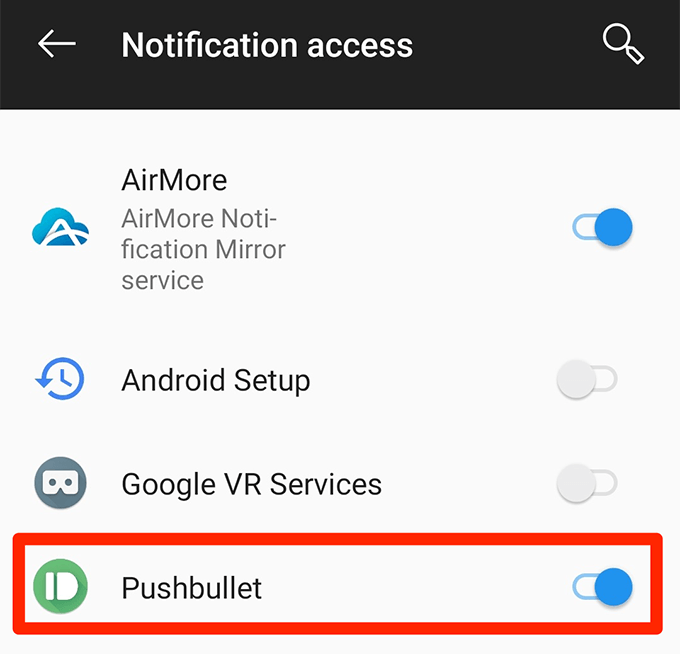 Use Pushbullet To Access Android Notifications On Computer image 2 - allow-pushbullet-notifications