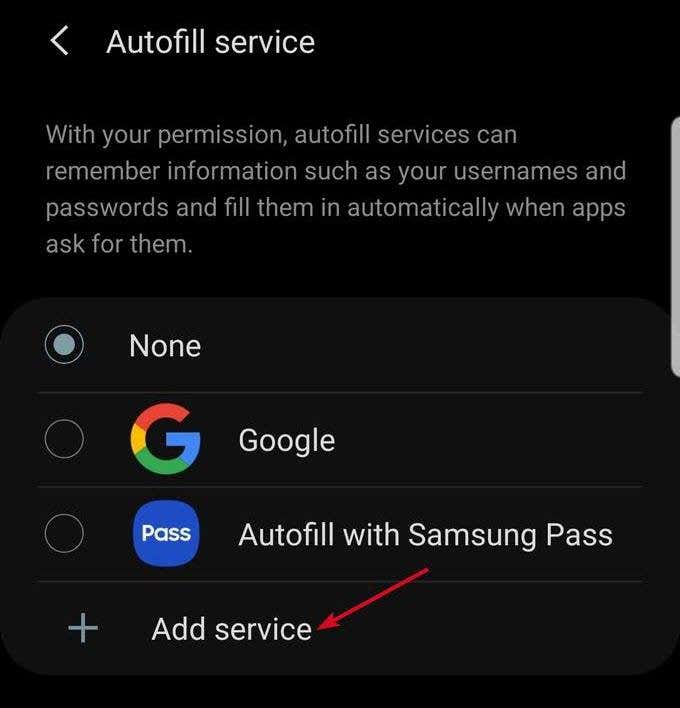 How To Use Autofill With a Password Manager image 2 - autofill-android-device-autofill-service-add-service