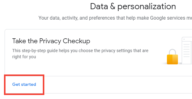 How To Delete Your Google Account Data image 3 - google-privacy-checkup