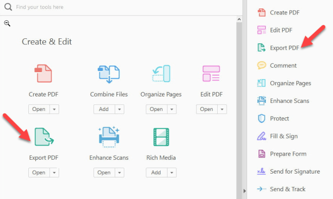 export word 2016 table of contents to pdf