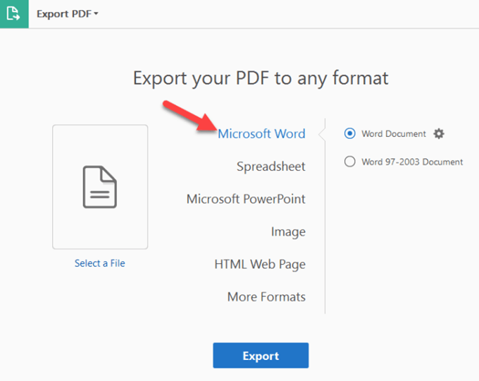 pdf converter to word document online free