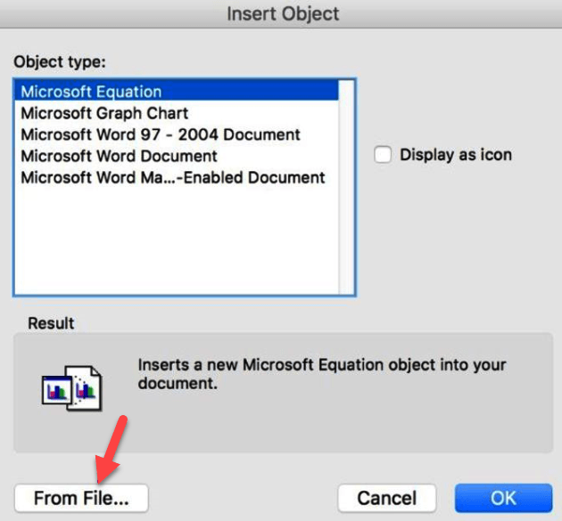 How to Insert a PDF File into a Word Document - 11