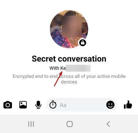 How to Delete One Secret Conversation image - setup-use-facebook-messenger-self-destructing-messages-delete-contact-name-1