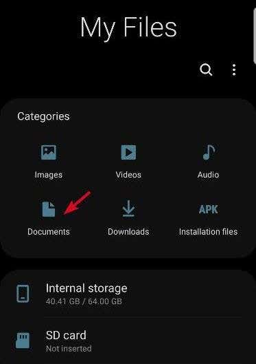 how to save movies to sd card on samsung tablet