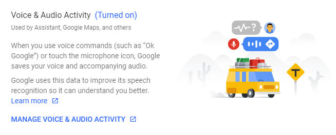 How To Delete Your Google Account Data image 16 - voice-audio-activity-google