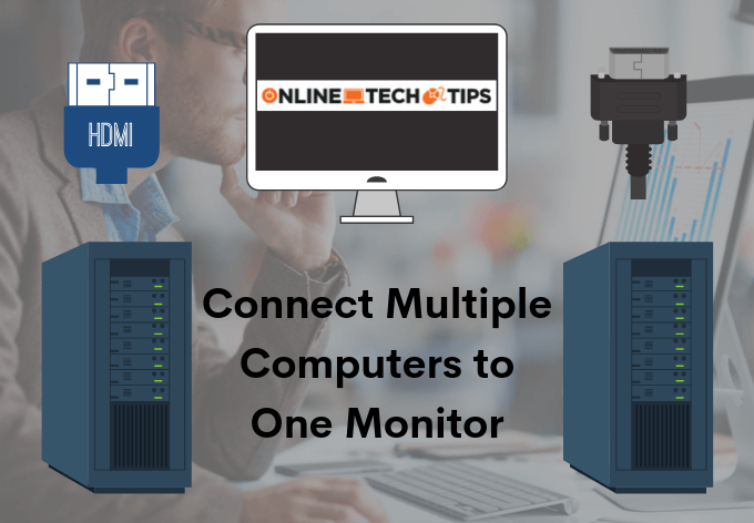 How to Connect Two or More Computers to One Monitor - 84