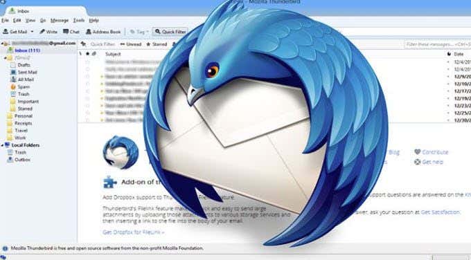 Programs image - Thunderbird