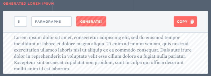 How To Generate Lorem Ipsum Dummy Text image 3 - loremipsum-io