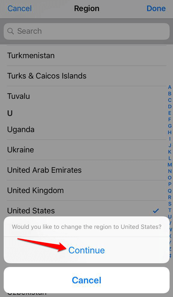 How to Switch iTunes App Store Account to Another Country - 77