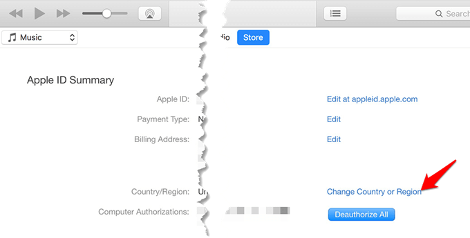 How to Switch iTunes App Store Account to Another Country - 42