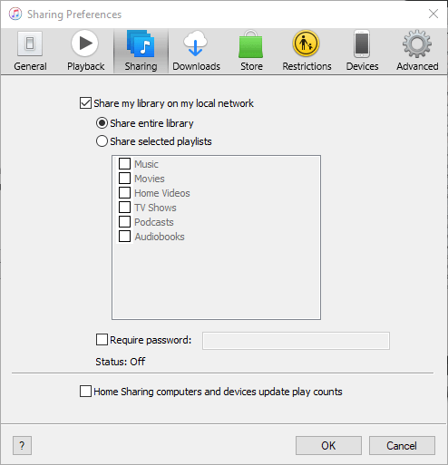 How To Share An iTunes Library On Your Local Network image 4