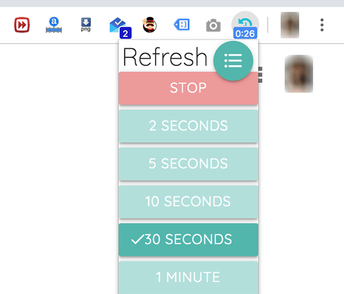 i have to hit refresh for every page to load google chrome mac