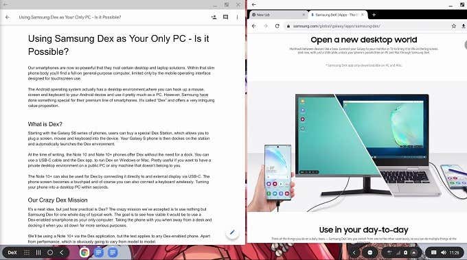 Using Samsung Dex As Your Only PC – Is It Possible? image 6