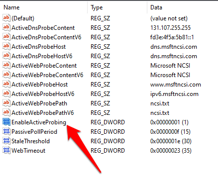 Disable Edge From Starting Using Registry Editor image 2 - block-internet-explorer-edge-automatically-opening-enable-active-probing-properties