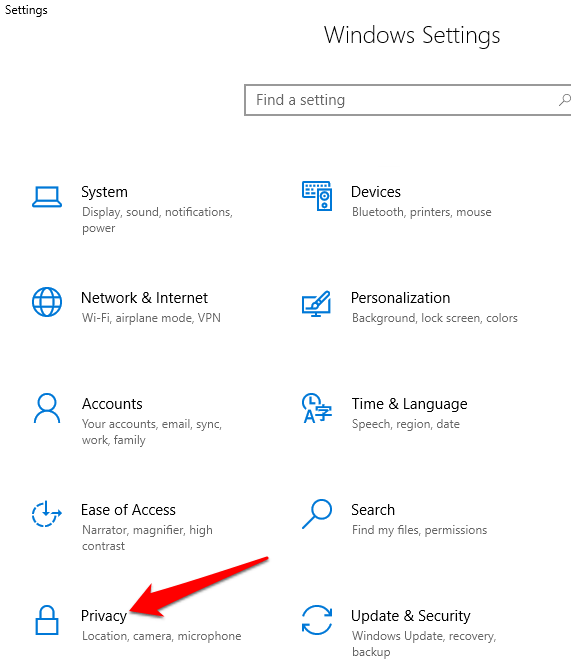 microsoft edge app does not stop running in background