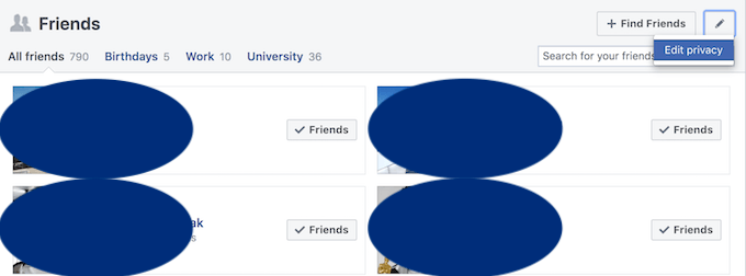 Hide Your Facebook Friends From Everyone image - fb_edit-privacy_screenshot