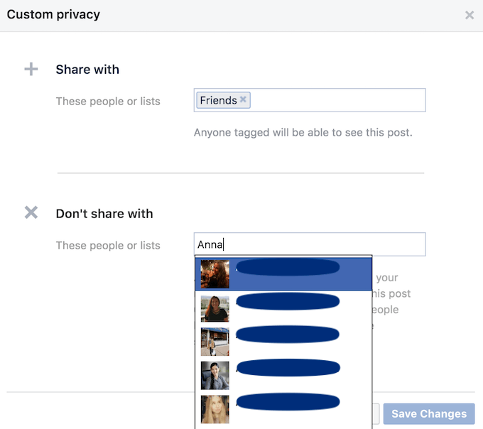 Hide One Facebook Friend From Another image 2 - fb_names_screenshot