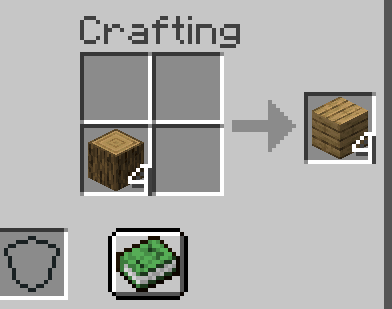 how to make a crafting table in minecraft on the computer