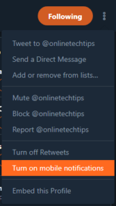 How To Get Twitter Notifications On Web & Mobile