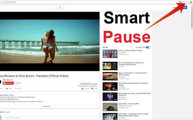 Smart Pause On YouTube image - screenshot_smart-pause