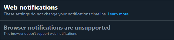 How To Get Twitter Notifications On The Web image - twitter-web-notification-settings
