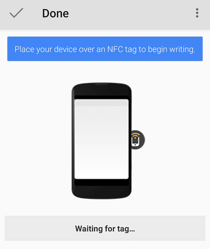 Working with NFC tags on Android