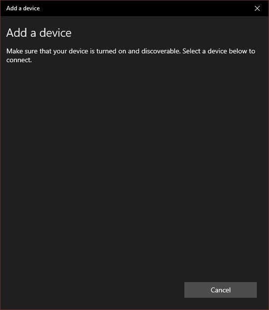 Connecting a (Bluetooth) Xbox Controller To a Windows PC image 5 - Add-Device-2