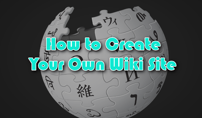 Making the Wiki