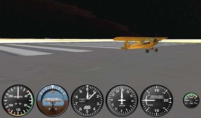 space flight simulator for browser