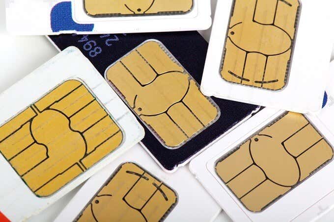 Switching SIM Cards image - Pile-of-SIMS