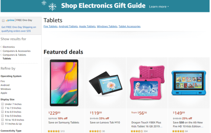 Amazon image - amazon-electronics1