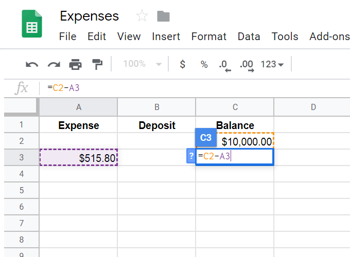 How To Format Spreadsheet Cells To Automatically Calculate Amounts - 92